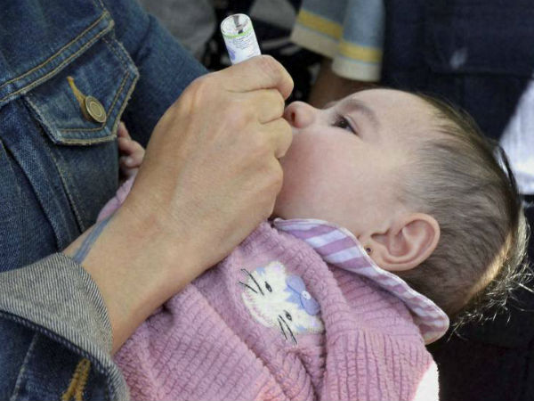 96.3 percentage children prevent from polio in Chennai 96.3 percentage children prevent from polio in Chennai