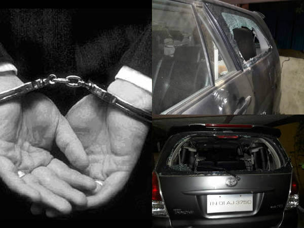3 arrest in attack on Pazha Karuppiah's residence 3 arrest in attack on Pazha Karuppiah's residence