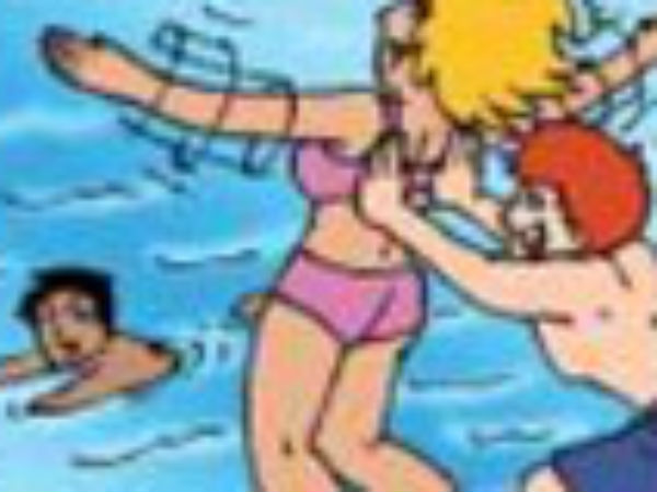 Germany hands out cartoon etiquette guides at swimming baths after dozens of women were groped by migrants Germany hands out cartoon etiquette guides at swimming baths after dozens of women were groped by migrants