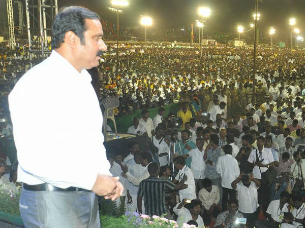 நடுவராக மாறிய அன்புமணி