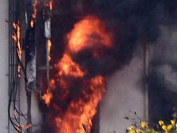 Alwarpet firm on fire Alwarpet firm on fire