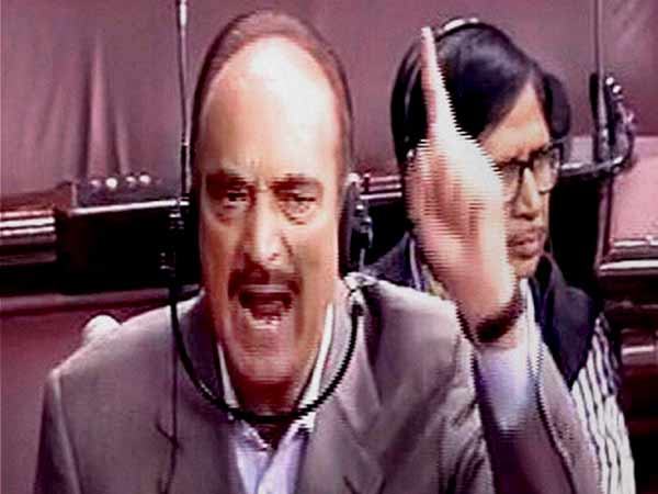 Ghulam Nabi Azad slams ADMK MPs Ghulam Nabi Azad slams ADMK MPs