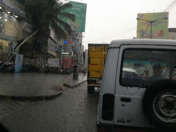 It is finally raining in Bangalore It is finally raining in Bangalore