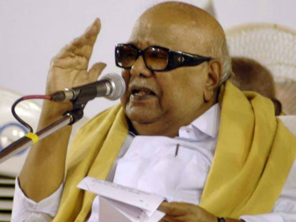 Karunanidhi appeals to Modi on Union Minsiters hate speech against Muslims Karunanidhi appeals to Modi on Union Minsiters hate speech against Muslims