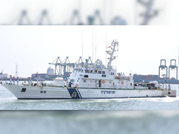 Coast Guard rebases 1 ship, 6 interceptors to Andaman Coast Guard rebases 1 ship, 6 interceptors to Andaman