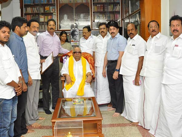Puthiya Thamizhagam joins DMK alliance Puthiya Thamizhagam joins DMK alliance