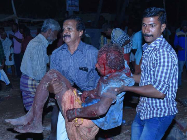 கேரள கோவில் தீ விபத்தில் பலியானவர்களின் எண்ணிக்கை 107 ஆக உயர்வு 