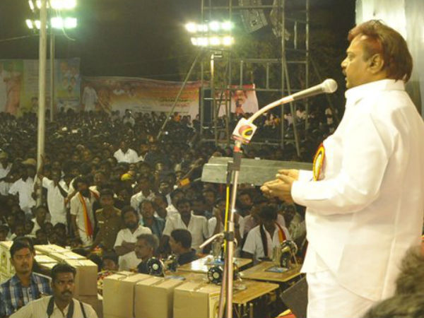 vijayakanth election campaign at hosur vijayakanth election campaign at hosur