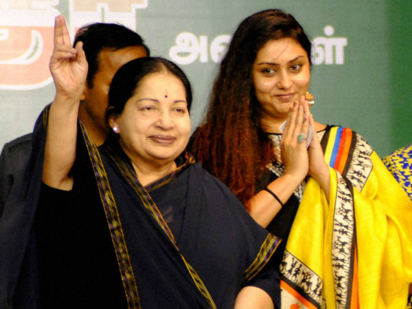 Why Namitha chosen AIADMK? Why Namitha chosen AIADMK?
