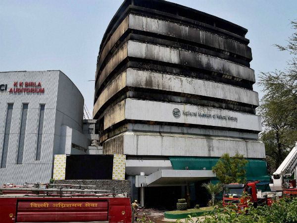 Major fire breaks out at natural history museum in Delhi Major fire breaks out at natural history museum in Delhi