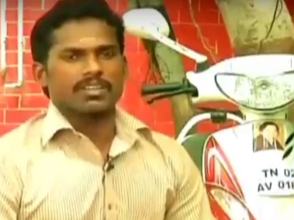 மாற்றுத்திறனாளியின் உருக்கம்