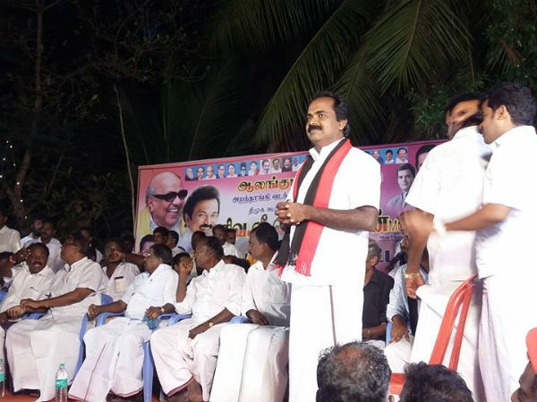 DMK candidate makes wave in Alangudi DMK candidate makes wave in Alangudi