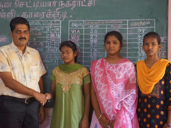 Karaikudi municipal school students excell in SSLC exams Karaikudi municipal school students excell in SSLC exams