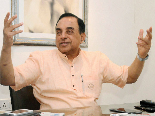 சு.சுவாமி முதல் கடிதம்