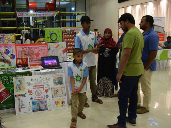 School students create awareness about smoking in Dubai School students create awareness about smoking in Dubai