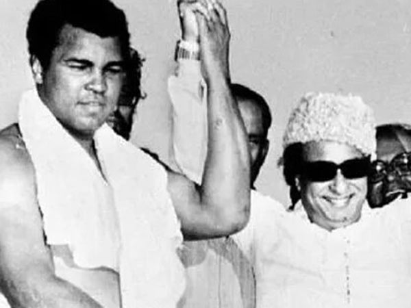 புரட்சித்தலைவர் எம்.ஜி.ஆரும் குத்துச்சண்டை பிதாமகன் முகமது அலியும் ...