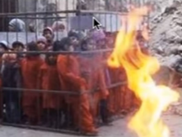 ISIS men burn 19 women to death for refusing sex ISIS men burn 19 women to death for refusing sex