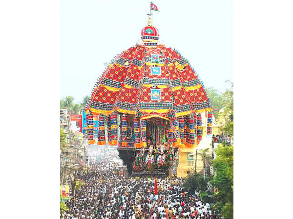 Tiruvarur big car festival celebrate on Tomorrow Tiruvarur big car festival celebrate on Tomorrow