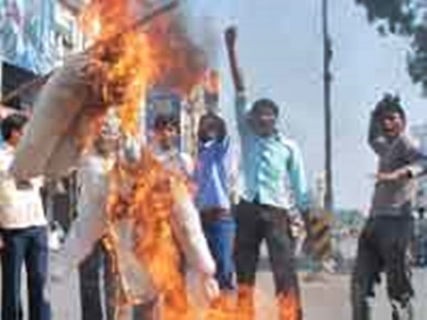 violent protests across Karnataka violent protests across Karnataka