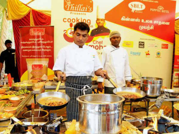 Record attempt of Longest Solo Cooking Marathon by Chef RajMohan Record attempt of Longest Solo Cooking Marathon by Chef RajMohan