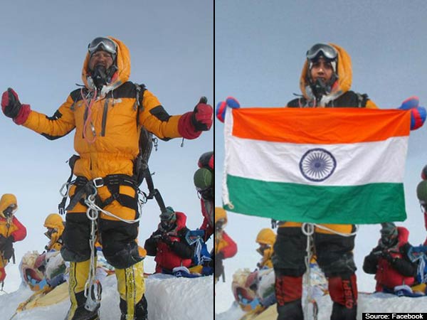 Pune police couple photoshop Everest summit image of some other's Pune police couple photoshop Everest summit image of some other's