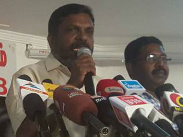 திருமாவளவன் கருத்து