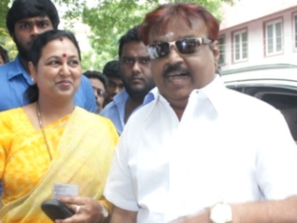 vijayakanth always think about his family members only vijayakanth always think about his family members only
