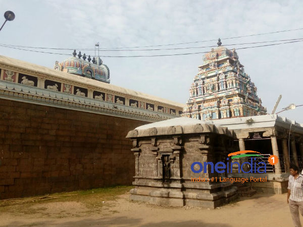 கவசத்தில் மூடப்பட்ட ஆதிபுரீஸ்வரர்