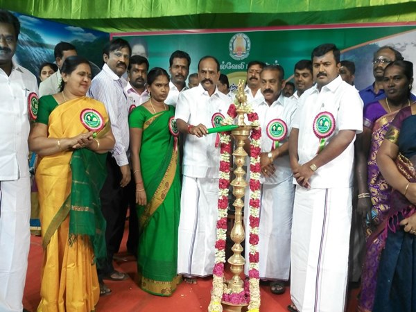 minister's inaugurates courtallam saral festival minister's inaugurates courtallam saral festival
