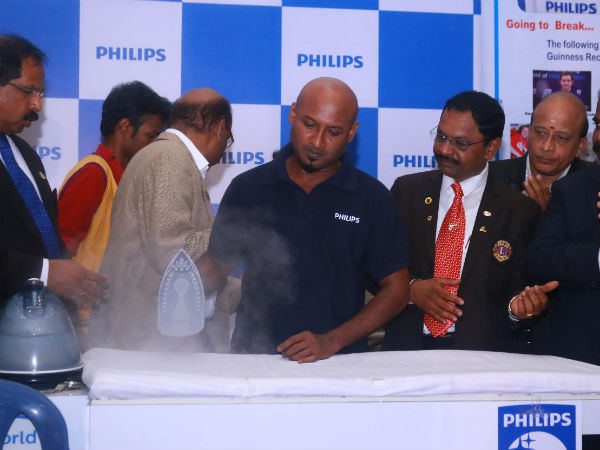 ‘Iron Man’ embarks on Guinness record to iron 2,001 clothes in 101 hours ‘Iron Man’ embarks on Guinness record to iron 2,001 clothes in 101 hours