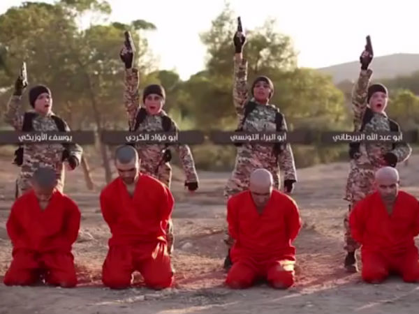 British boy executing prisoner' in IS video British boy executing prisoner' in IS video