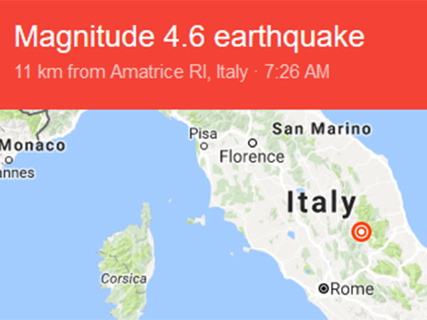Earthquake strikes Italy Earthquake strikes Italy