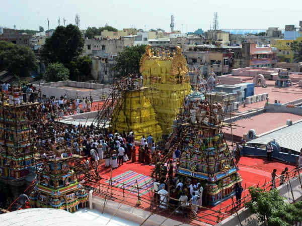 Parthasarathy Swamy temple Narasimhar Sannathi Kumbabisekam Parthasarathy Swamy temple Narasimhar Sannathi Kumbabisekam