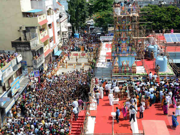 Parthasarathy Swamy temple Narasimhar Sannathi Kumbabisekam Parthasarathy Swamy temple Narasimhar Sannathi Kumbabisekam