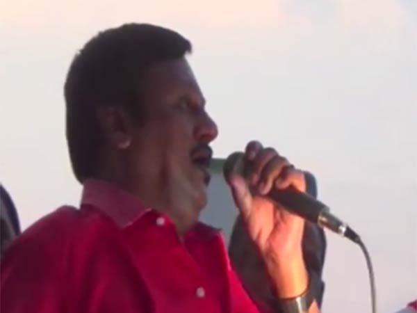 Light lamp Collapsed in ADMK General Meeting stage, Ramarajan Escaped from injury Light lamp Collapsed in ADMK General Meeting stage, Ramarajan Escaped from injury