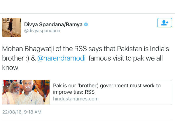 Now Congress MP Ramya faces the sedition heat Now Congress MP Ramya faces the sedition heat