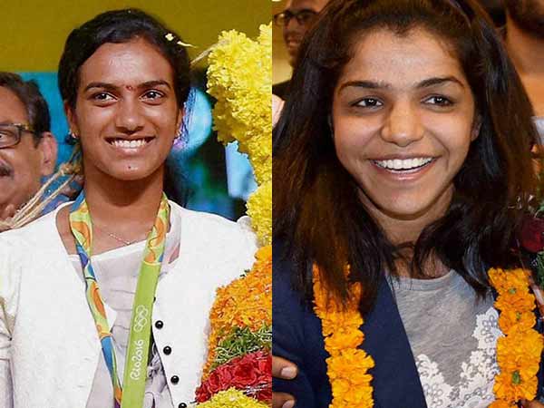 Diamond necklaces for Rio Olympics medallists PV Sindhu and Sakshi Malik Diamond necklaces for Rio Olympics medallists PV Sindhu and Sakshi Malik