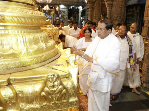Sri Lankan president visits Tirupati temple Sri Lankan president visits Tirupati temple