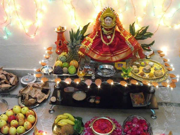 Varalakshmi Pooja for the goddess of wealth Varalakshmi Pooja for the goddess of wealth