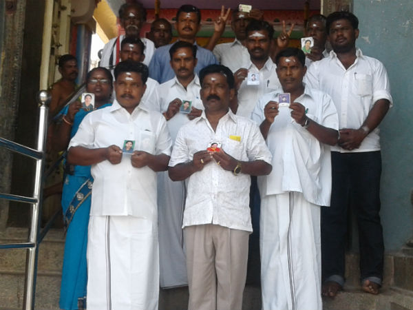 AIADMK workers pray for Amma's health AIADMK workers pray for Amma's health