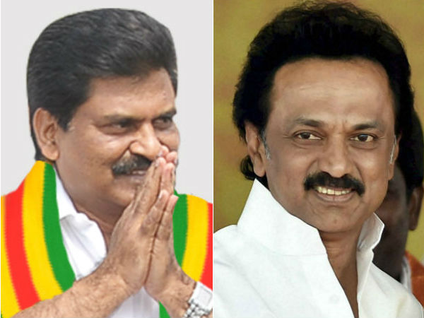 KMDK Eswaran meets MK Stalin KMDK Eswaran meets MK Stalin