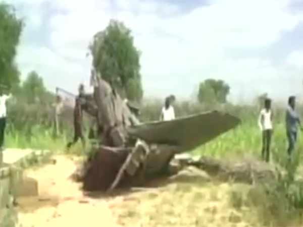 MiG-21 aircraft crashes in Rajasthan MiG-21 aircraft crashes in Rajasthan