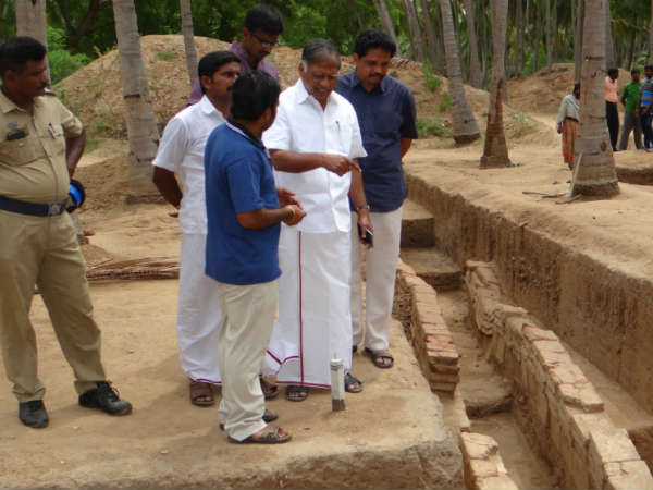 CPM Ramakrishnan wants museum at Keeladi CPM Ramakrishnan wants museum at Keeladi