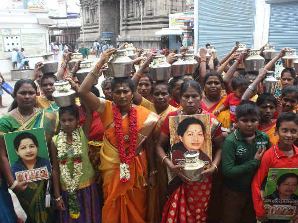 Woman dies in ADMK paal kudam rally Woman dies in ADMK paal kudam rally
