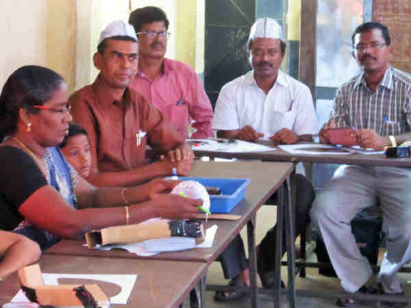 Workshop for school teachers held in Devakottai school Workshop for school teachers held in Devakottai school
