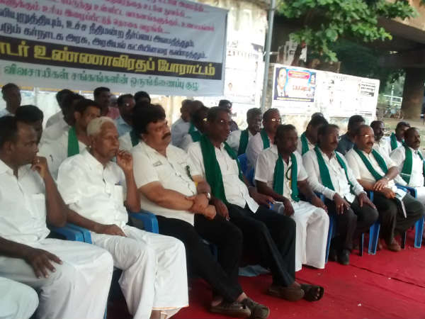 TNAFF president P.R. Pandian arrested forcibly by the Chennai police TNAFF president P.R. Pandian arrested forcibly by the Chennai police