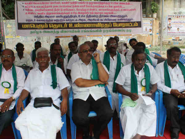 Farmers starts hunger strike Farmers starts hunger strike