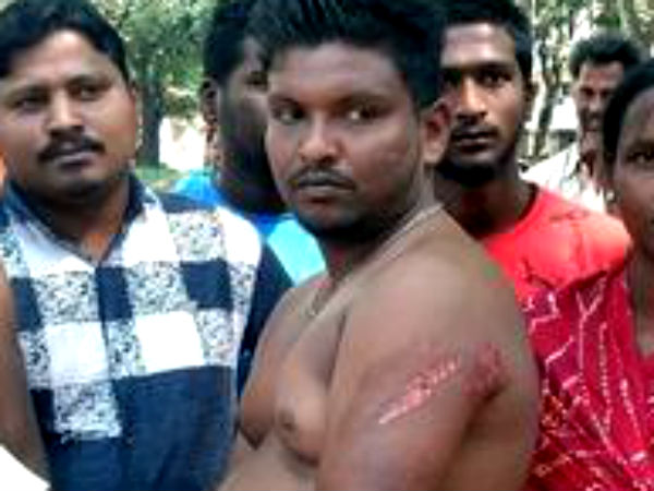 Kannadigas attacked in Goa village Kannadigas attacked in Goa village