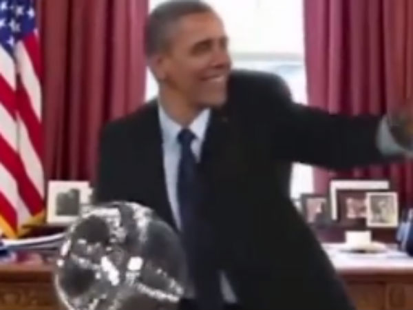 Obama's dance to Tamil song goes viral Obama's dance to Tamil song goes viral