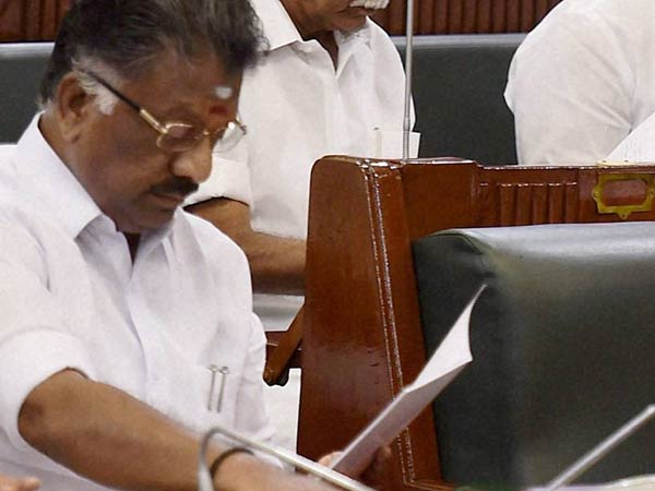 Govt notification on TN CM office incharge Govt notification on TN CM office incharge